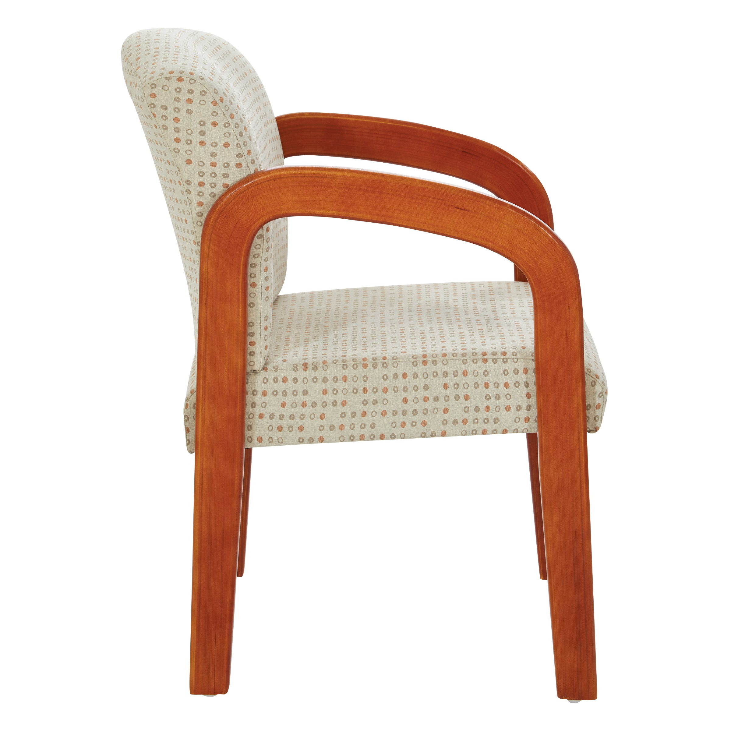 Medium Oak Finish Visitors Chair
